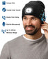 Bluetooth Beanie Hat with LED Light  Wireless Headphones